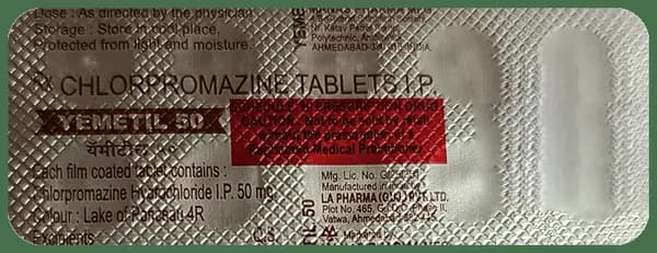 Yemetil 50mg Tablet