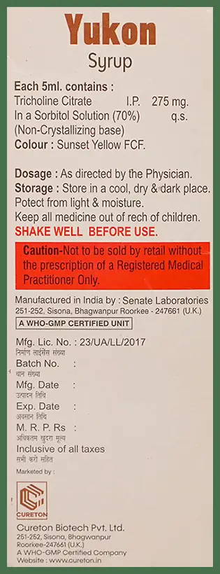 Yukon Syrup