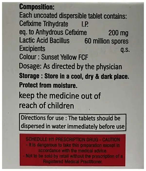 Yuvisef 200 LB Tablet DT