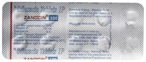 Zanocin 100 Tablet