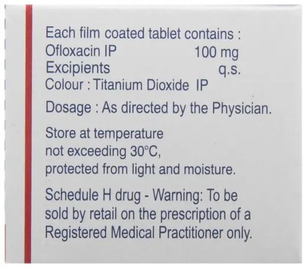 Zanocin 100 Tablet thumbnail 2