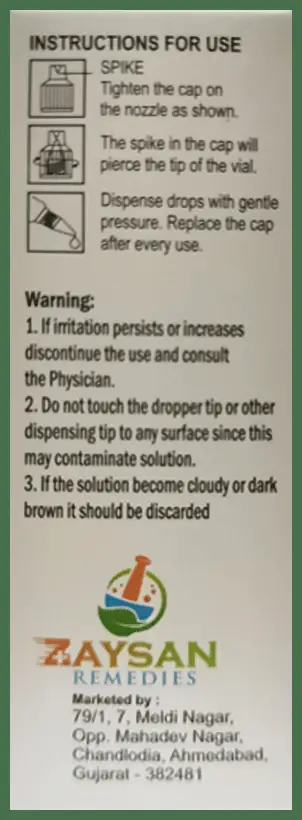 Zaylube Eye Drop