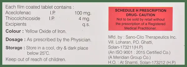 Zeero T 100mg/4mg Tablet thumbnail 2