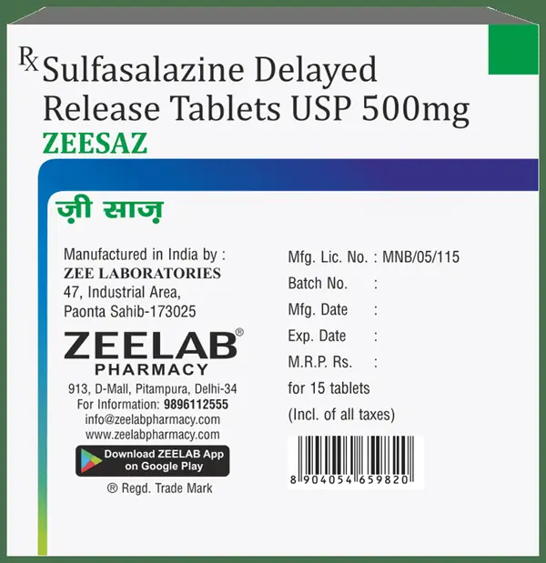 Zeesaz 500 Tablet DR