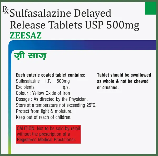 Zeesaz 500 Tablet DR thumbnail 3