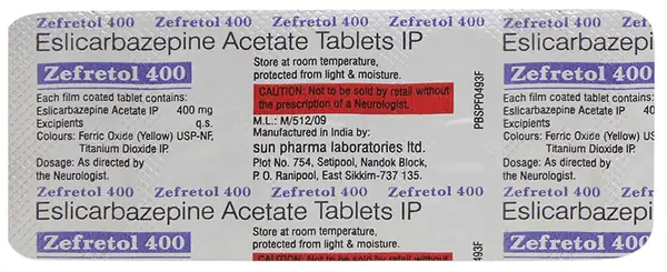 Zefretol 400 Tablet thumbnail 3