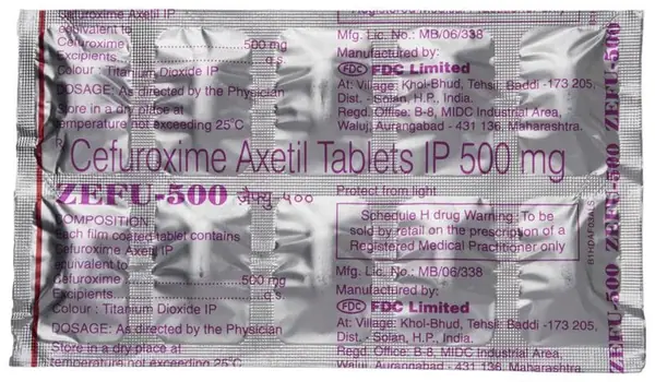 Zefu 500 Tablet