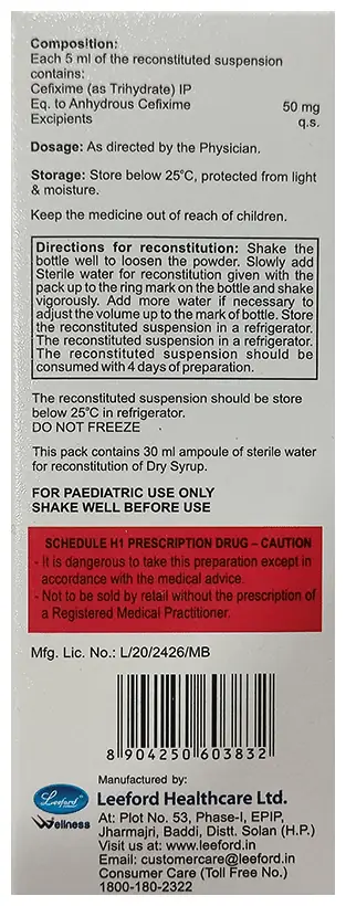 Zefway 50 Oral Suspension thumbnail 2