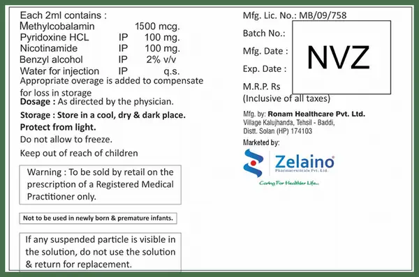 Zelamin Injection