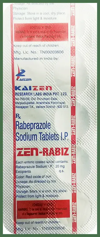 Zen Rabiz 20mg Tablet