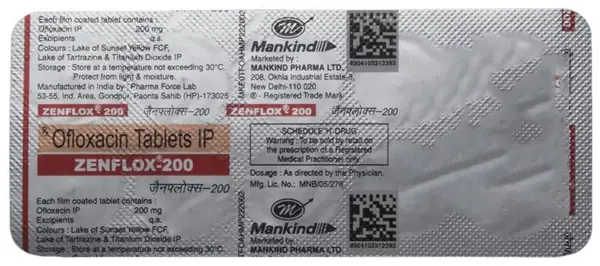 Zenflox 200 Tablet thumbnail 3