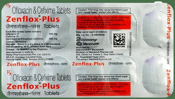 Zenflox-Plus 200 Tablet