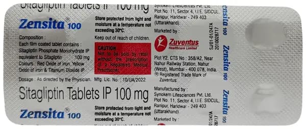 Zensita 100 Tablet thumbnail 2