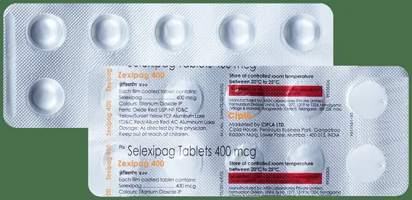 Zexipag 400mcg Tablet