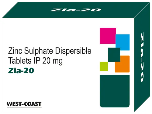 Zia 20 Tablet DT