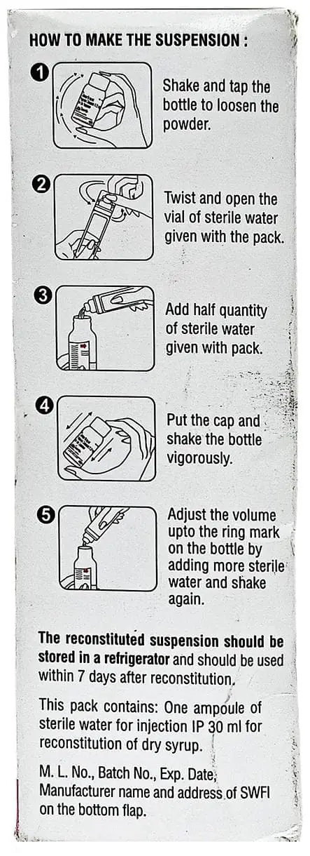 Zifi CV 50 Dry Syrup