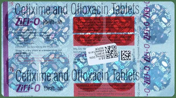 Zifi O 200mg/200mg Tablet thumbnail 2