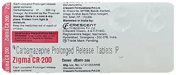 Zigma 200mg Tablet CR