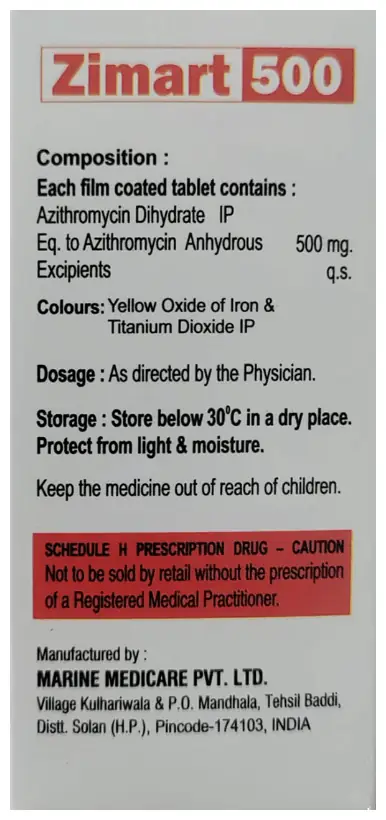 Zimart 500 Tablet