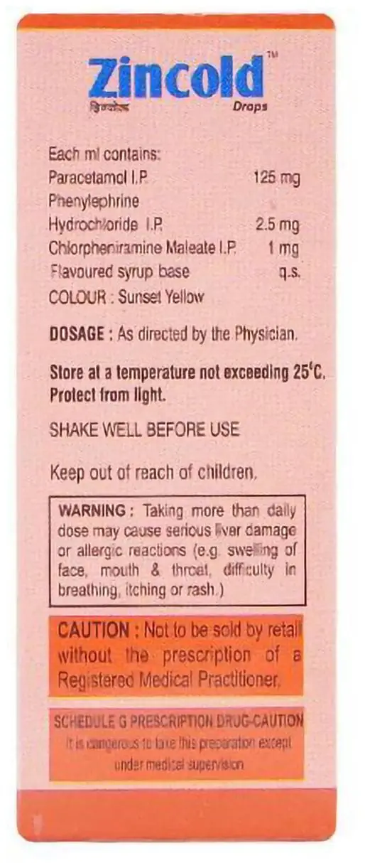 Zincold Drop