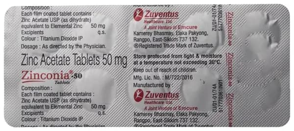 Zinconia 50 Tablet