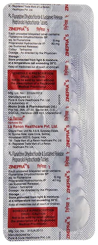 Zinepra 5 Tablet SR thumbnail 4