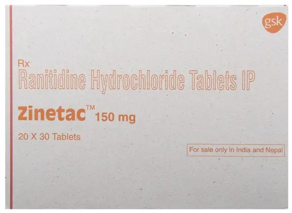 Zinetac 150mg Tablet thumbnail 4