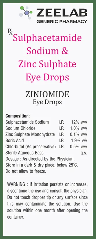 Ziniomide Eye Drop thumbnail 2