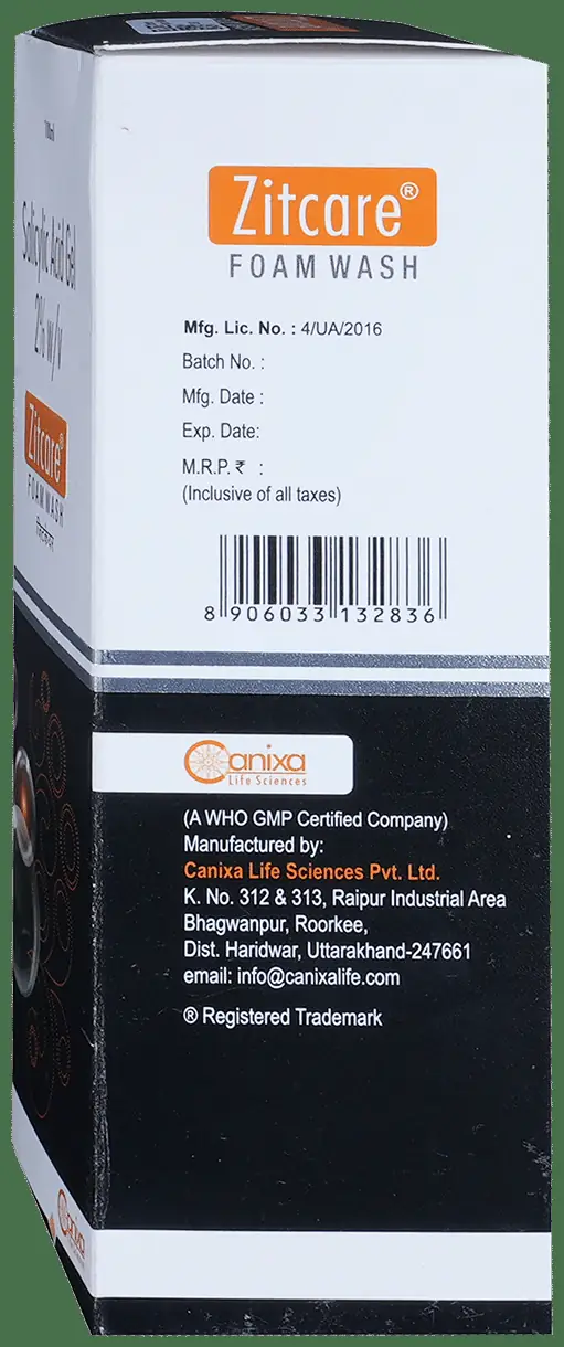 Zitcare Foam Wash