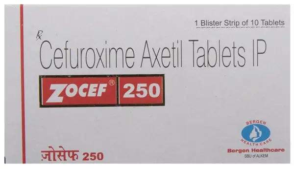 Zocef 250 Tablet