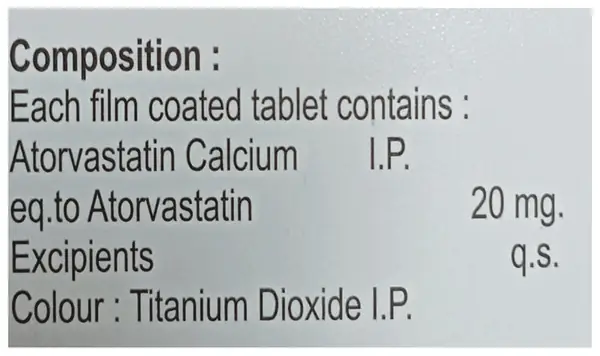 Zocovas 20mg Tablet