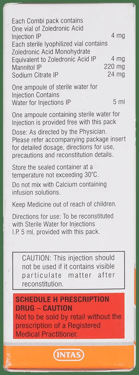 Zolasta 4mg Injection