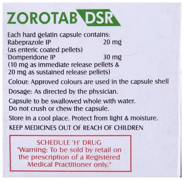 Zorotab DSR Capsule