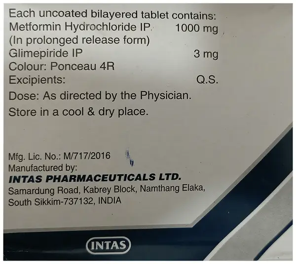 Zoryl M 3 Forte Tablet PR thumbnail 4