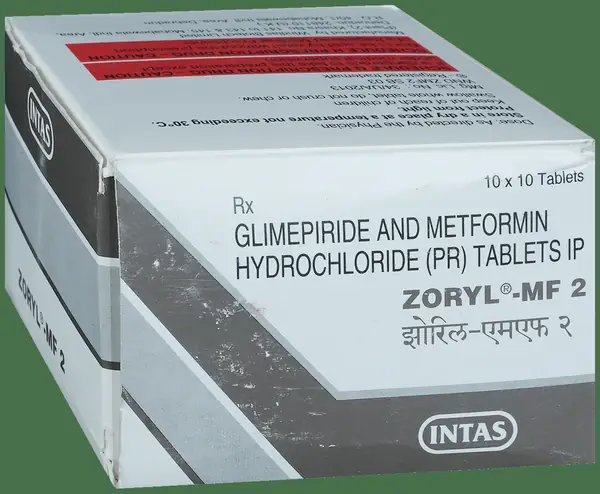 Zoryl-MF 2 Tablet PR