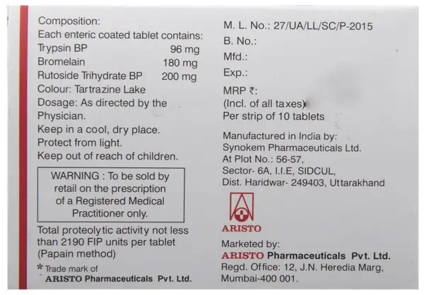 Zymoflam Forte Tablet
