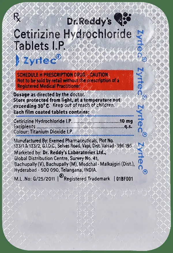 Zyrtec Tablet