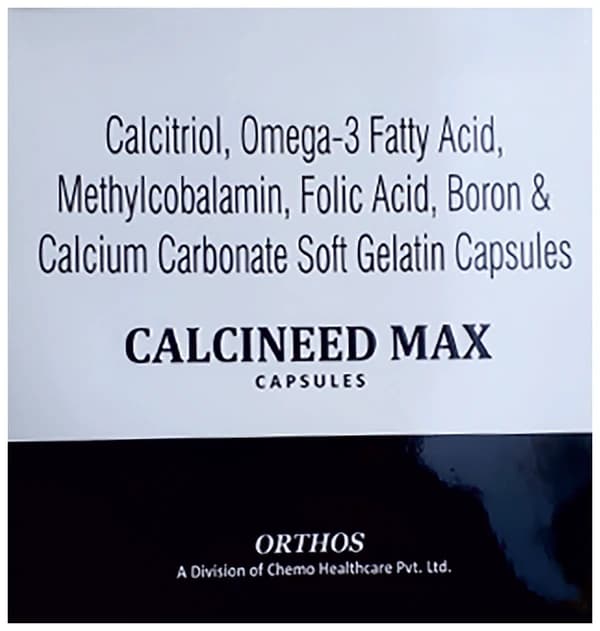 Calcineed Max Soft Gelatin Capsule