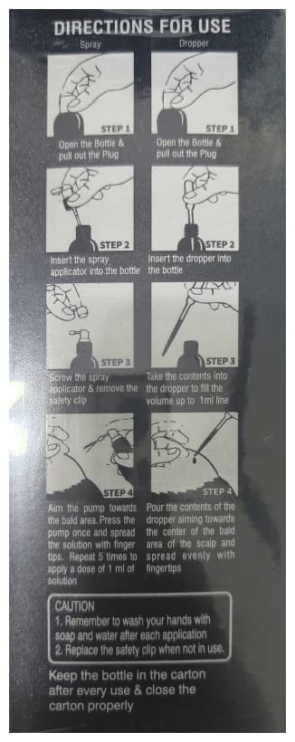 Capihair M 5% Topical Solution Alcohol Free