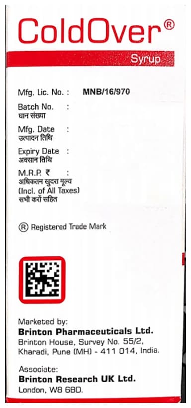 Coldover Syrup Pineapple & Black currant