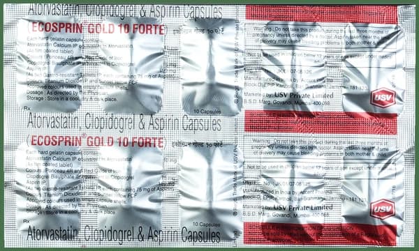 Ecosprin Gold 10 Forte Capsule