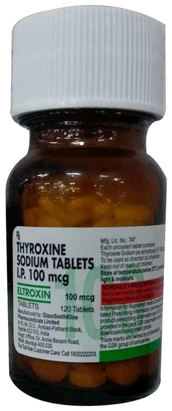 Eltroxin 100mcg Tablet
