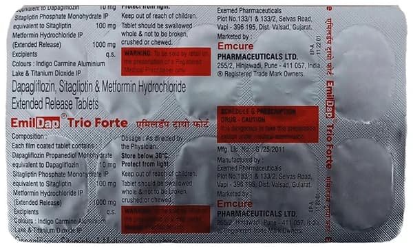 Emildap Trio Forte Tablet ER