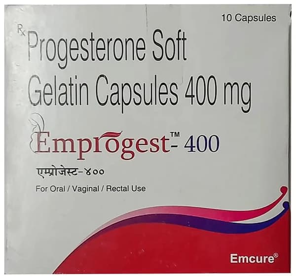 Emprogest 400 Soft Gelatin Capsule
