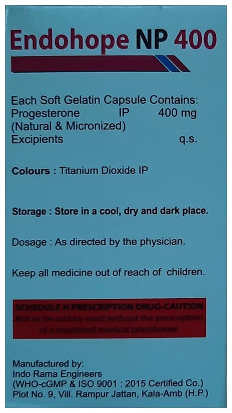 Endohope NP 400 Softgel Capsule