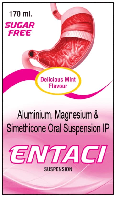 Entaci Oral Suspension Delicious Mint Sugar Free