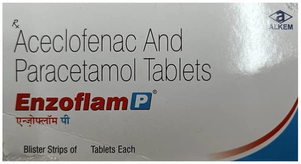 Enzoflam P 100mg/325mg Tablet