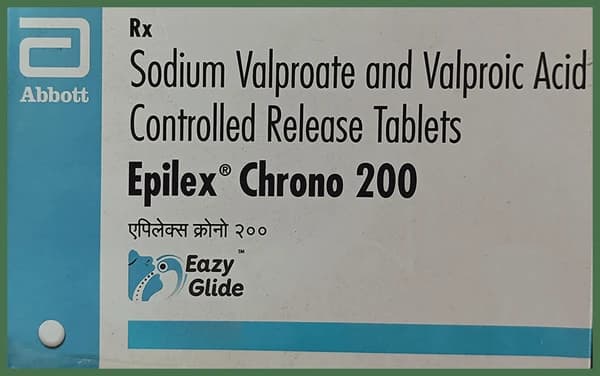 Epilex Chrono 200 Tablet CR Eazy Glide