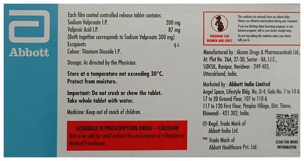 Epilex Chrono 300 Eazy Glide Tablet CR