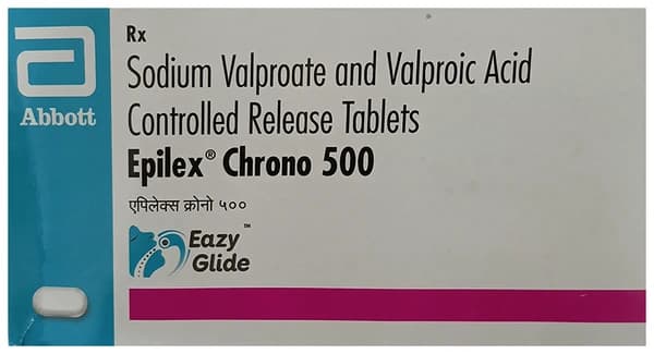 Epilex Chrono 500 Eazy Glide Tablet CR